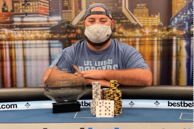 Scott Stewart Claims Victory at the 2021 Bestbet Jacksonville Winter Open Main Event